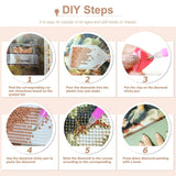 Sanjee Diamond Painting Kits for Adults, Christ Diamond Art Kits for Beginner, 5D DIY Round Full Diamond Dots Paintings for Home Wall Decoration Gift, 12x16inch Sanjee