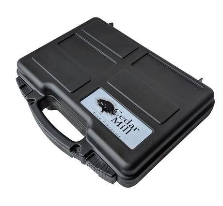 Cedar Mill Hard Gun Pistol Case - TSA Approved, Military-Grade, Lifelong-Durability Hand Gun Cases for Pistol – DS3TeK Handgun Carry-on Bag w/Dual-Lock System & Pick and Pluck Foam Cedar Mill Fine Firearms