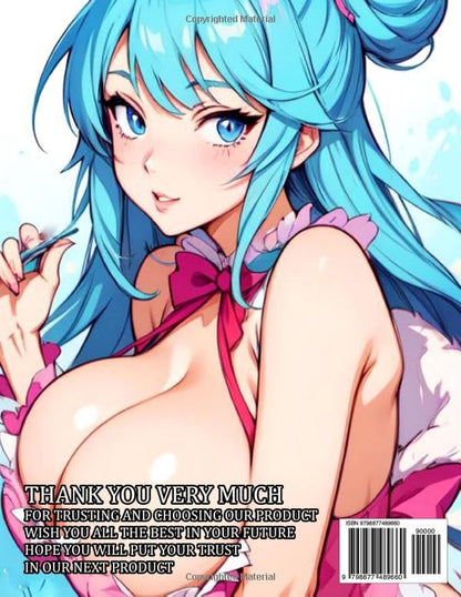 Hentai Coloring Book: Uncensored Anime Coloring Pages for Men and Women Stress Relief and Relaxation.