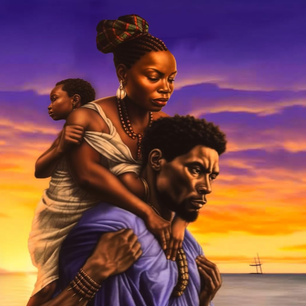 SKRYUIE 5D African American Diamond Painting Kits - DIY Diamond Art Kits for Adults Black African, Full Round Drill - Crystal Cross Stitch - Adults Craft for Wall & Office Decor - 14x14inch SKRYUIE