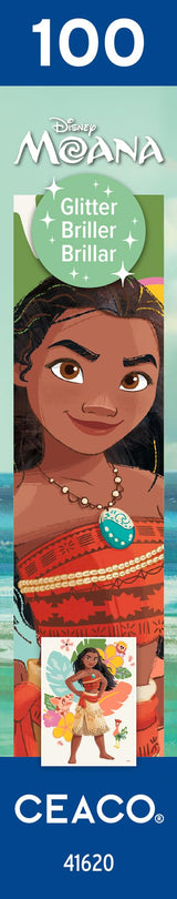 Ceaco - Disney - Moana - Glitter Puzzle - 100 Piece Jigsaw Puzzle Ceaco