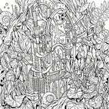 Mythographic Color and Discover: Dream Garden: An Artist's Coloring Book of Floral Fantasies Castle Point Books