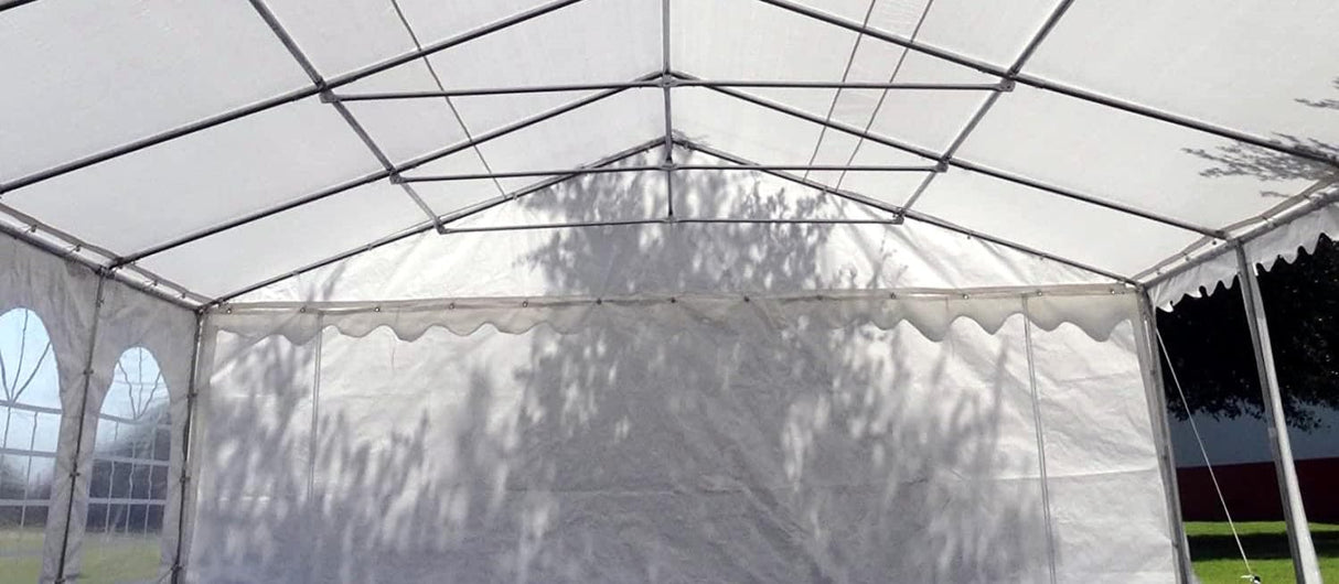 Delta 40'x20' Fire Retardant (FR) PVC Party Tent,Wedding Tent Canopy,Outdoor Event Shelter,Garden Gazebo,with Waterproof Top,Galvanized Steel Poles,Carry Bags DELTA