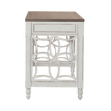 LIBERTY FURNITURE INDUSTRIES, INC. L Writing Desk European Traditional White LIBERTY FURNITURE INDUSTRIES, INC.