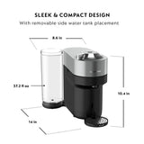 Nespresso Vertuo Pop+ Deluxe Coffee and Espresso Maker by Breville, Titan Nespresso