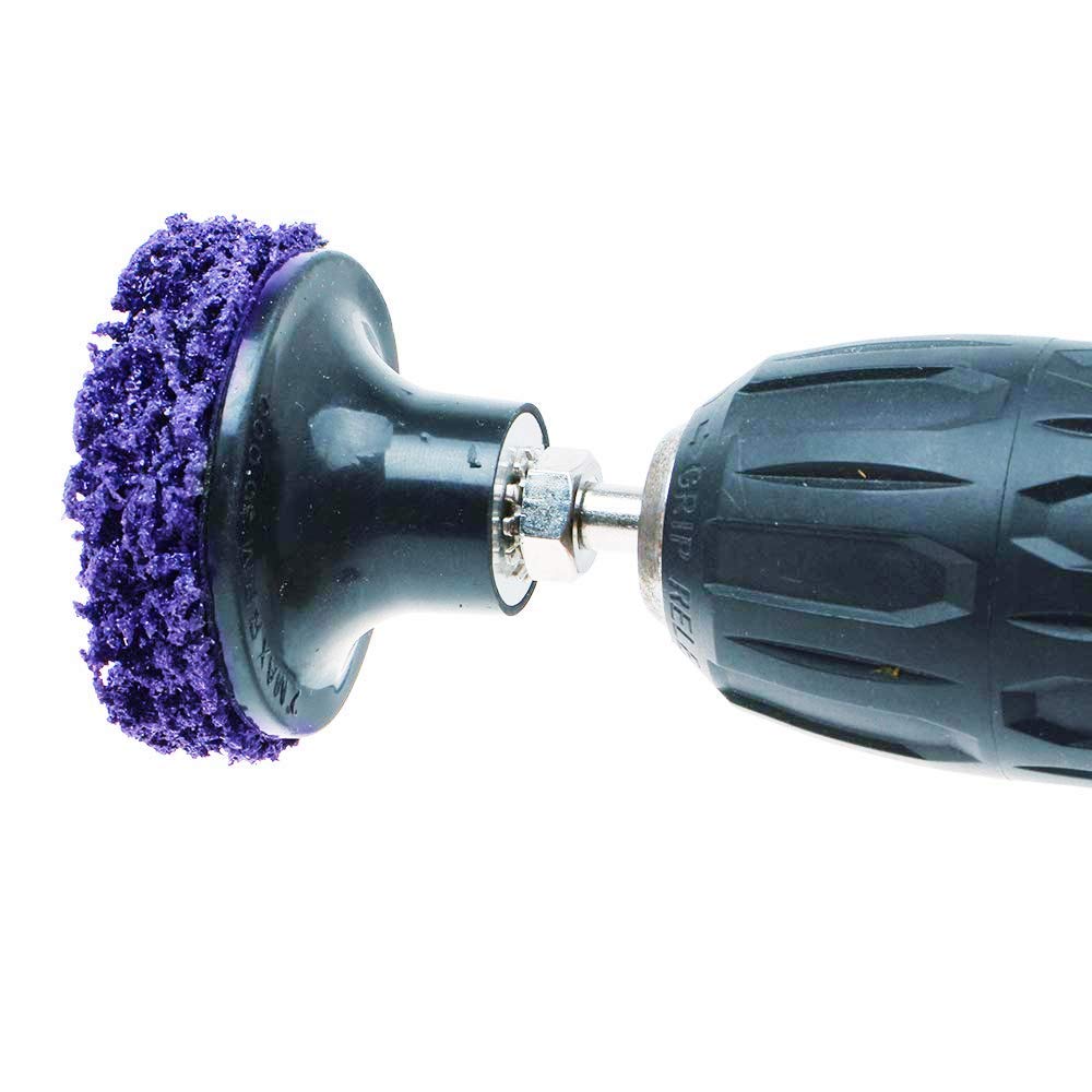 21 Pcs 2" Quick Change Easy Strip Discs Angel Die Grinder Attachments for Strips Paint, Cleans Welds, Removes Rust, Scale and Oxidation. Dele