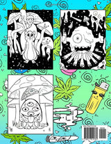 Let's Get High And Color: Stoner Coloring Book For Adults WoodArtSupply