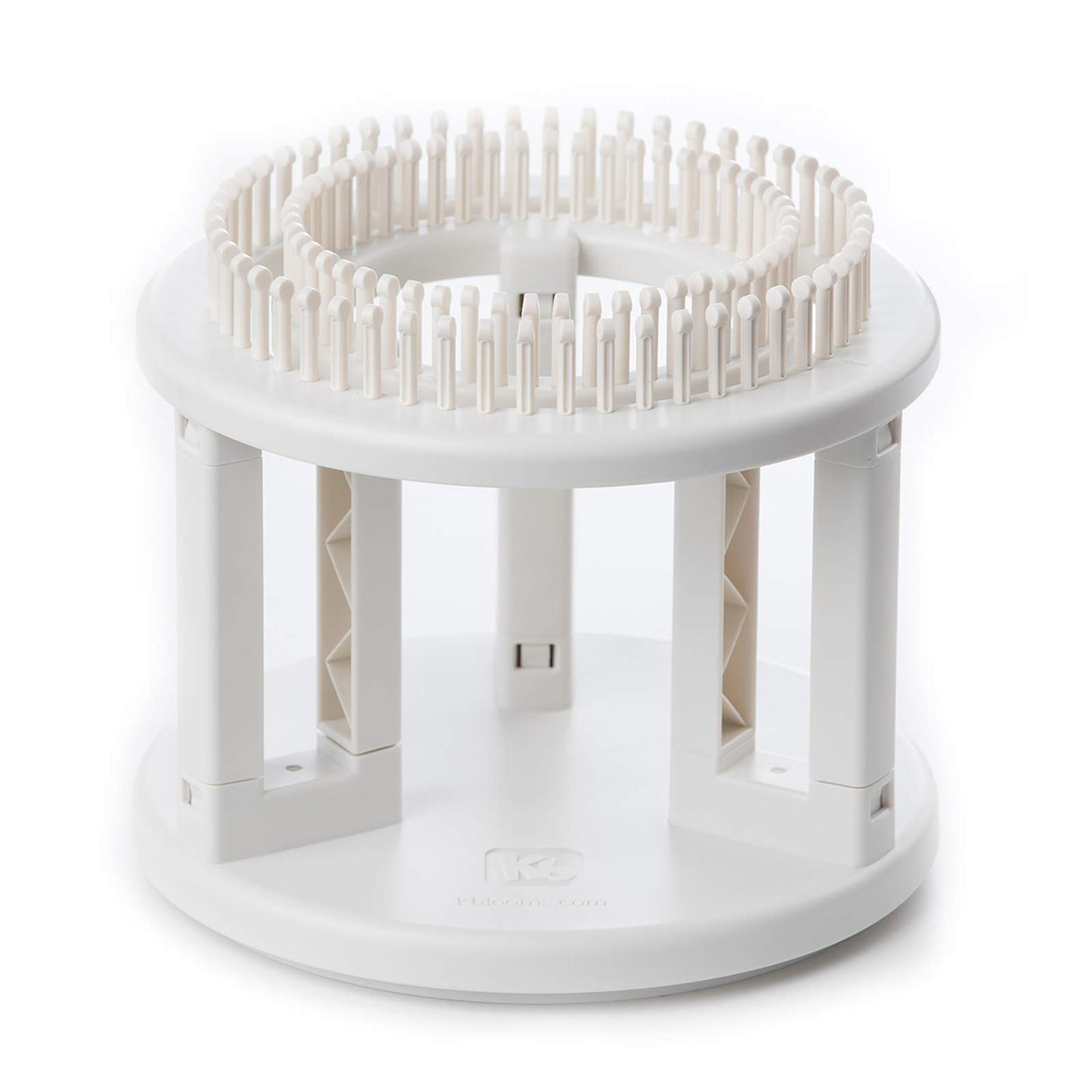 Authentic Knitting Board 'Rotating' Double Knit Loom, Double Knit with Rotating Base, Easy Knitting Authentic Knitting Board