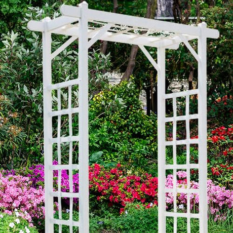 Dura-Trel 11199 Elmwood Arbor, White DuraTrel