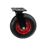 Cart Wheels, Wheels for Cart, 8 Inch Caster Wheels, Rubber Caster Wheels, Heavy Duty Wheels, Swivel Caster Wheels, Outdoor Caster Wheels, Large Caster Wheels, Off Road Casters, All Terrain, for Dolly Houseables