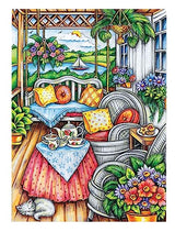 Creative Haven Afternoon Tea Coloring Book (Adult Coloring Books: Food & Drink) Dover Publications