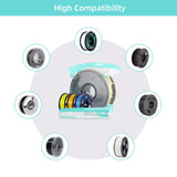 Domsanistor 3D Printer Filament Storage Bag Vacuum Kit, 10 Thicken Spool Storage Sealing Bags with 4 Clips, 11.8x13.4in Filament Bags for Keeping 1kg Spool Filament Dry Domsanistor