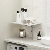 Furinno Hermite Wall Mounting Folding Table, White Furinno