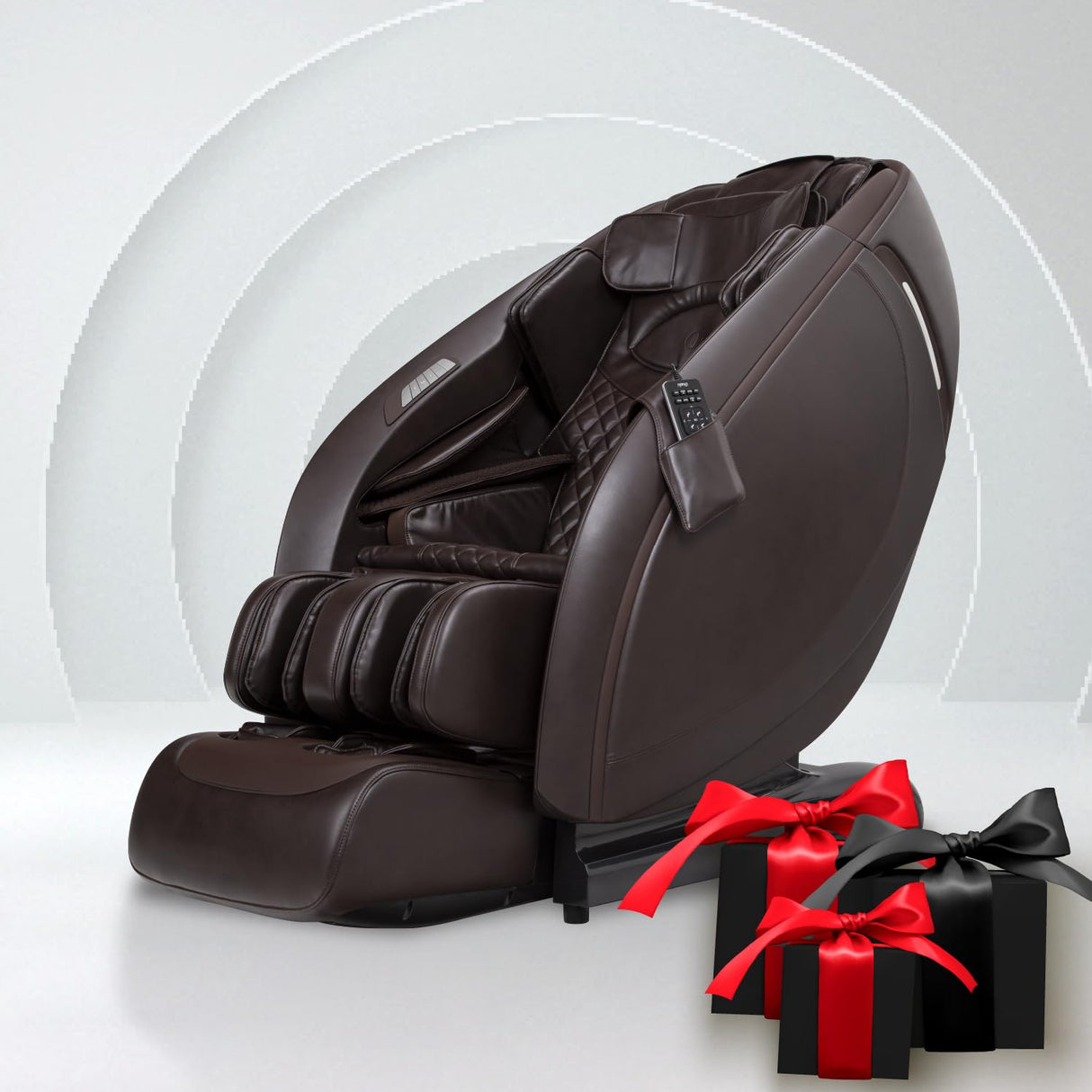 Titan Osaki Dreamer | Zero Gravity Massage Chair | Full Body 3D Recliner | SL Track |Heat Therapy | Space Saving Massage Chair | Brown Titan