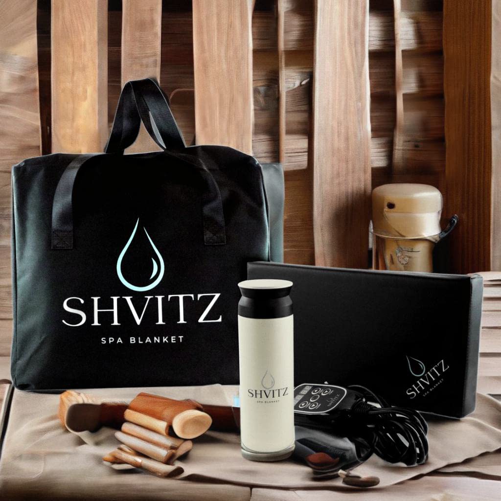 Shvitz Infrared Sauna Blanket - Portable Sauna For At Home Far Infrared Therapy to Detox and Relax Your Body and Mind - Used by the Elite and Athletes for Next Level Relaxation and Exercise Recovery URBAN SOMBRERO