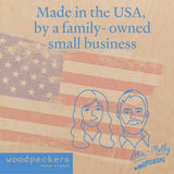 Unicorn Wood Cutouts 12-inch, Pack of 1 Unfinished Wood Crafts Blank, Wooden Shapes for Crafts & Party Decor, by Woodpeckers Woodpeckers