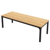 Tribesigns 6.5FT Conference Table, 78.7 Inche Rectangle Meeting Seminar Table, Large Business Tables for 6-8 People (Only Table) Tribesigns