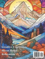 Beautiful Nature & Animals Coloring Book: Color Wonderful Wild Animals and Stunning Landscapes for Relaxation, Stress Relief and Creative Expression WoodArtSupply