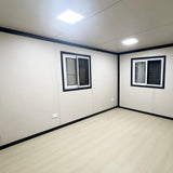 Tiny House Prefab Tiny Home for Sale, 2 Bedrooms Container House with Bathroom and Kitchen, Modular Prefab Home, Expandable Tiny Homes to Live in for Adults Generic