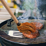 2pcs BBQ Feeding Mop Set Grill Accessories Kit Grilling Tools Roasting Mops BBQ Accessories for Grill Cooking Brush Grill Basting Mop Grill Accessories for Outdoor Grill BBQ Tools GANAZONO