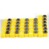 ER32 Collet Set 26PCS ER32 Spring Collet Set CNC Engraving Milling Lathe Chuck Tool 1/32-13/16 Inch for CNC Engraving Machine & Milling Lathe Tool Workholding Engraving Collets HOZLY