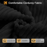 COMAX Folding Sofa Bed Queen, 4-in-1 Foldable Floor Couch Convertible Futon Sofa with Armrests Sleeper Mattress Chair Bed Comfy Portable Fold Out Lounge Guest for Living Room Bedroom, Black COMAX