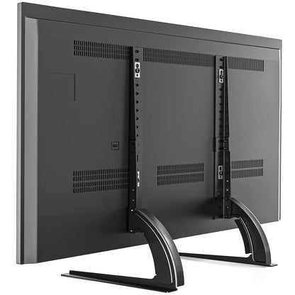 5Rcom TV Stand Mount, Universal TV Stand Tabletop for 22 to 65 inch Plasma LCD LED Flat Screen TVs, TV Legs, Holds up to 88lbs, Max VESA 800 x 500mm, Height Adjustable TV Base