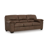 Signature Design by Ashley Bladen Faux Leather Sofa, Brown Signature Design by Ashley