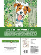 Creative Haven The Dog Lovers' Coloring Book (Adult Coloring Books: Pets) WoodArtSupply