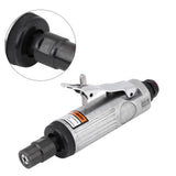 Acouto 1/4" Pneumatic Die Grinder 90PSI Pneumatic Air Die Grinder Grinding Kit Polishing Engraving Tool Acouto