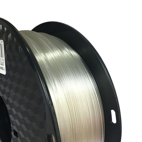 CC3D Transparent PC Filament 1.75mm Clear Polycarbonate Filament 1kg Spool PC Filament Transparent Strong Tough Heat Resistant 3D Printer Filament Polycarbonate 3D Printing Material CC3D