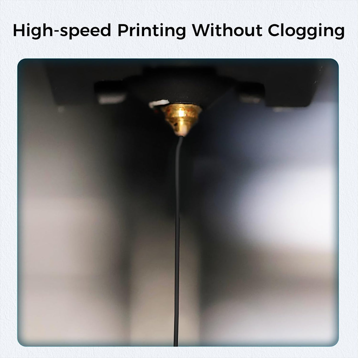 Official Creality Hyper PLA-CF (Carbon Fiber) Filament 1.75mm, High Speed PLA-CF 30-300mm/s 3D Printer Filament, Dimensional Accuracy +/-0.02mm, Fit Most FDM 3D Printers，1KG(2.2lbs) Spool Black Creality