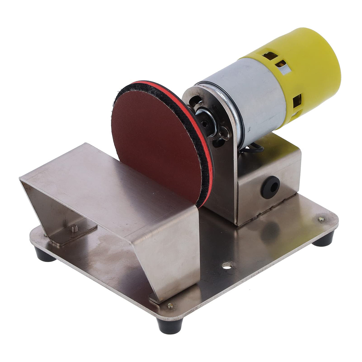 Electric Disc Grinder, Disc Combo Sander Polisher Sanding Machine 3in for Wood Plastic Glass AC 110‑240V Fafeicy