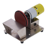 Electric Disc Grinder, Disc Combo Sander Polisher Sanding Machine 3in for Wood Plastic Glass AC 110‑240V Fafeicy