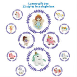 Liberty Imports 12-Pack Fairy and Unicorn Excavation Kit for Kids - Enchanted Magical Digging Adventure - Ideal Party Favors, Educational STEM Toys for Girls and Boys Liberty Imports