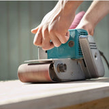 POTUINOM 3 x 21 Inch Sanding Belts 80 Grits - 10 Pack Sander Belts for Belt Sander, Best for Sanding Wood,Metal and Paint POTUINOM