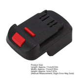 Electric Tool Battery Adapter ABS Short Circuit Woodworking Tool Machine Battery Converter for WORX 18-20V Woodworking Adapter Garosa