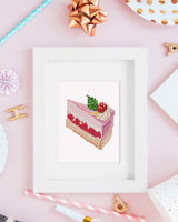 PeakLuv 12 Pcs Small Diamond Art Kits, Cake Mini Diamond Painting Kits for Adults Beginners, 5D DIY Square Drill Diamond Dots, Quickly Finishable Mini Gem Art for Home Wall Desktop Decor, 6X7in PeakLuv