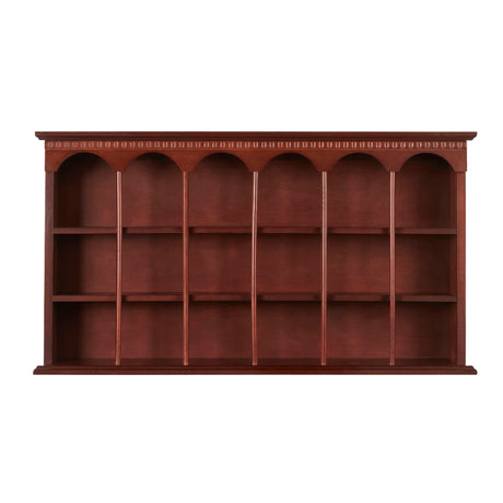 Touch of Class Mackenzie Wall Curio Shelf - Made of Wood - Elegant Display - Mounted Wooden Furniture Shelves for Living Room, Kitchen Touch of Class