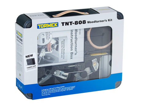 Tormek TNT-808 Woodturner’s Kit - A Complete Turning Tool Sharpener Kit for Tormek Water Cooled Sharpening Systems – Includes Jigs to Shape and Sharpen Turning Tools Tormek