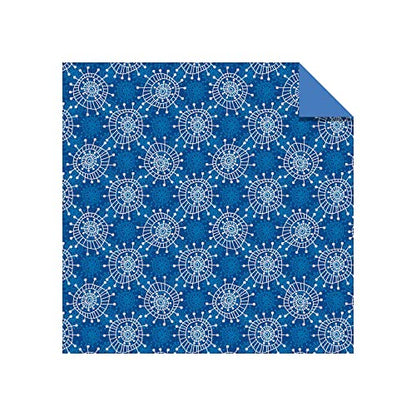 Origami Paper 200 sheets Blue and White Patterns 6" (15 cm): Double Sided Origami Sheets Printed with 12 Different Designs (Instructions for 6 Projects Included) - WoodArtSupply