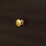 AGOTENI Large Bedroom Wardrobe Closet with 1 Mirror & 2 Drawers, 70.9" H Tall Armoire Clothes Closet with Doors and Shelves, Hanging Rod, Dark Brown AGOTENI