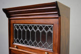 Crafters and Weavers Legacy 4 Stack Barrister Bookcase - Brown Walnut Crafters and Weavers