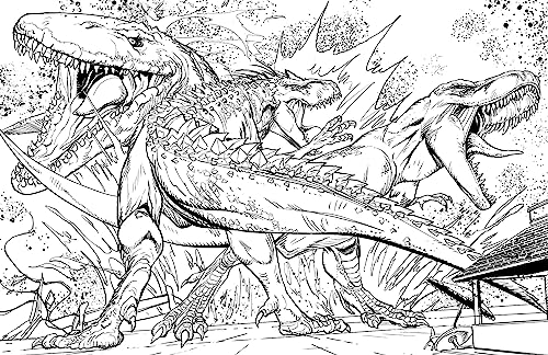 Jurassic World: The Official Coloring Book