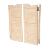 Swinging Doors, Saloon Doors, Pine Wood Swinging Doors, Wooden Saloon Doors, for Inside, Wall-Mounted, for House, Kitchen Hilberiazel