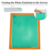 Caydo 66 PCS All-in-One Screen Printing Kit - 50W LED UV Exposure Screen Printing Light, Screen Printing Ink, Screen Printing Photo Emulsion, Instructions Caydo