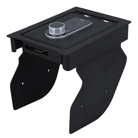 JIKE Center Console Gun Safe - Console Gun Vault Compatible with Mercedes-Benz GLE 2020-2025, High Security Armrest Lock Box with Fingerprint Lock with Backup Key. JIKE