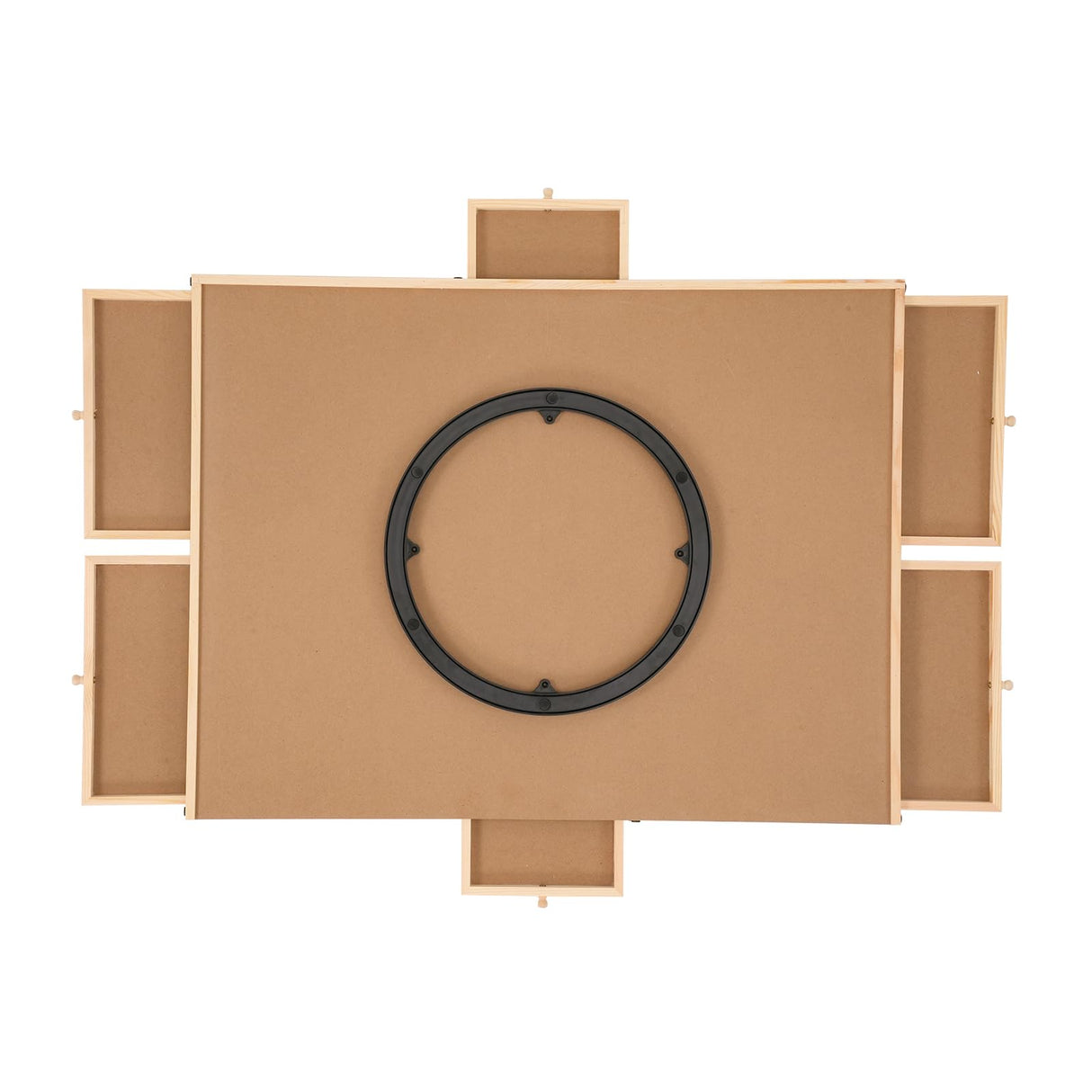 VEVOR 1000 Piece Puzzle Board with 6 Drawers and Cover, 29"x21.6" Rotating Wooden Jigsaw Puzzle Plateau, Portable Puzzle Accessories for Adults, Puzzle Organizer & Puzzle Storage System, Gift for Mom VEVOR