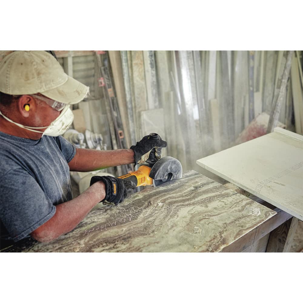 DEWALT Angle Grinder, Variable Speed, 5-Inch, 13-Amp, Corded (DWE43231VS) DEWALT