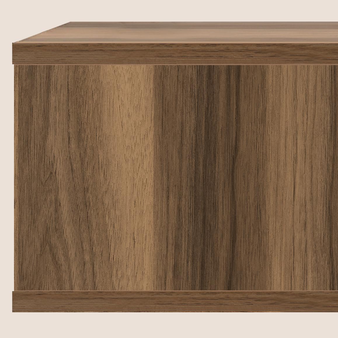 Atelier Mobili Modern Floating TV Stand Wall Mounted, Wall Mounted Entertainment Center, Modern TV Console, Walnut Color, TV Floating Shelf, ATELIER MOBILI THE LEADER OF THE INTERCHANGEABLE FURNITURE